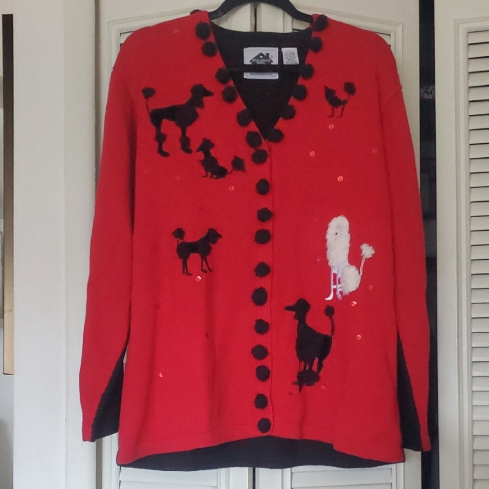 Like New! Storybook Knits Fifi & Maurice 2pc Sweater Set